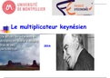 Le multiplicateur Keynésien