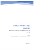 VK1.2 Rekenen-Wiskunde