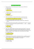 PSYC 255 Quiz 2 Chapter 5 and 6 – Questions with Answers - Graded A - Liberty University