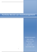 Wereld van Hotelmanagement- Portfolio