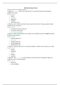 BIO1011 AP Quiz Week 8 / BIO 1011 Week 8 Quiz (2019): Anatomy and Physiology: South University (Already graded A, this is the latest version) 