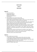  Chamberlain College Nursing BIOS 252 Unit 8 Final Exam STUDY GUIDE LATEST 2019{Already the attempted Score is an A} 100%