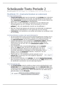 Scheikunde Chemie Overal Hoofdstukken 10,11,12,17 samenvatting