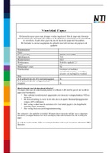 NTI HBO SOCIAL WORK SPH/MWD Jaar 2 1833 Paper Portfolio 2.1 Pedagogisch Advies (7,2)
