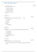 Psyc304 week 5 Quiz with correct Answers 2019/2020 