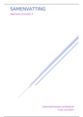 Samenvatting algemene economie 2