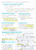 Summary Statistics 2 (take to exam)(MAT-15403)
