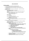 Exam 2 Lecture Notes (Chapters 6-8)