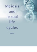 meiosis and sexual life cycle 
