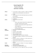 Phonetics and Phonology Quick Notes: Definitions and Examples