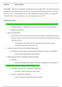 Plant Physiology Exam 2 Study Questions (2018/2019)