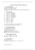 Nuclear Medicine Equations/Math Guide