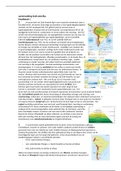 Zuid-Amerika samenvatting de geo (2018/2019)