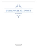 Samenvatting 'de manager als coach'