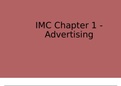 IMC summary (chapter 1-18) plus IMC presentation (chapter 1-12)