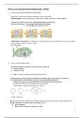 Biogenie 5.2 Thema 4: rol van enzymen bij stofwisselingsprocessen