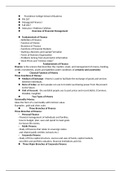 Managerial Finance (FIN207) Study Guide