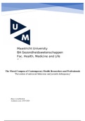 GGZW2224: FiA/PhiA paper The Moral Compass of Contemporary Health Researchers and Professionals