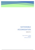 SuSa (Sustainble accomodation) opdracht 1