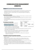 Communication Management Summary (CM2010)