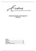 Samenvatting Organisation & Management (incl. oefenvragen)