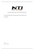 Tentamen oefenvragen (12) International Business  NTI