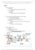 Genetics Ch.6, Ch.15, Ch.16, Ch.17 Complete Lecture and Textbook Notes