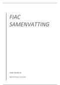 FIACC Samenvatting Nyenrode 2019