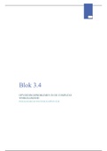 Complete samenvatting blok 3&period;4