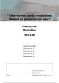 Take home toets mediation - cijfer 7,6