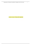 Grand Canyon University&colon;PCN 530 Week 7 Counselor Awareness Working with the Aging COMPLETE Paper&semi;Graded A