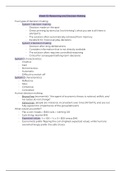 Cognitive Psychology // Cognitieve Psychologie (Vrije Universiteit) Course Notes - Year 1, Period 2 and 3 