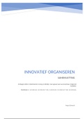 Innovatief organiseren: Ondernemen in zorg en welzijn samenvatting