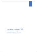 All you need to know for the Exam CPP