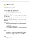 ALL lecture notes of the course Data Analytics (P. Snoeren) (Grade: 8,5)