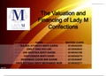 The valuation and Financing of Lady M Confections Case 3. Lady M Confectionaries