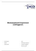 NCOI - Inspirerend Leidinggeven moduleopdracht &lpar;cijfer - 9&rpar;