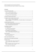 Samenvatting Wetenschappelijk Economisch Werk Course Manual inclusief readings 