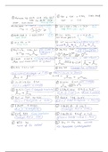 Organic Chemistry Reactions Study Sheet