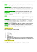 NR 327 Exam 1 Study Guides / NR327 Exam 1 Study Guides: Maternal_child nursing Rated A+