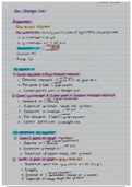 Functions 'Cheat Sheets' (Handwritten)