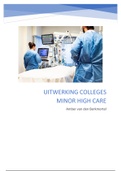 Samenvatting colleges minor complexe zorg: high care