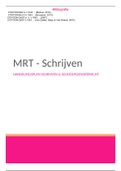 MRT Schrijven