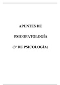 Apuntes Psicopatología
