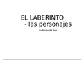 El Laberinto del Fauno - full powerpoint of characters and notes