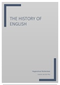 The History of English samenvatting