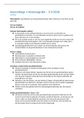 Aantekeningen hoorcolleges Historiografie