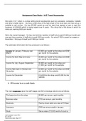 BTEC Business UNIT 5 A1 accounting case study 