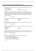 NUR 631 Advanced Physiology And Pathophysiology Test Bank Chapter 34-39;Graded A