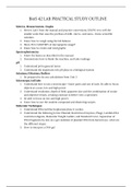 Study Guide: Lab Practical